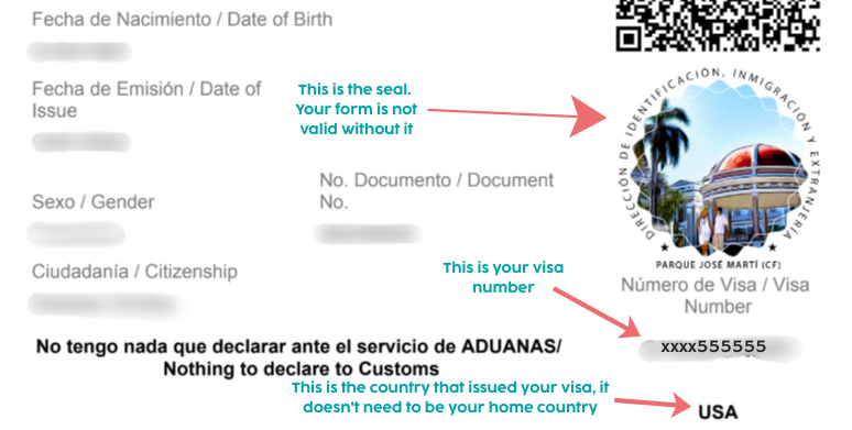 DViajeros evisa example