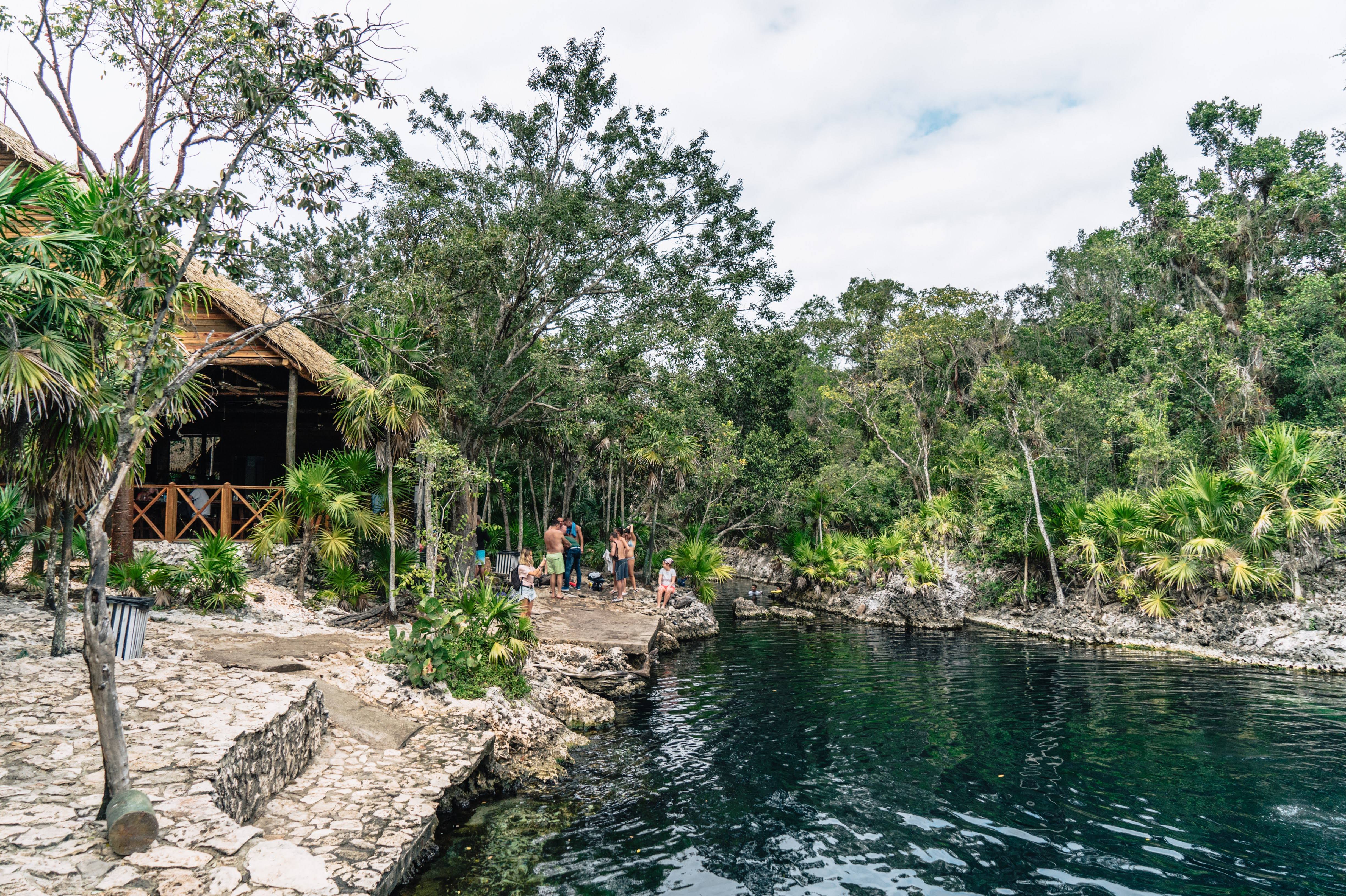 A cenote in Bay of Pigs (Playa de Giron)
